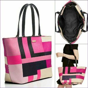 Kate Spade Grant Street Jules Colorblock Tote Bag